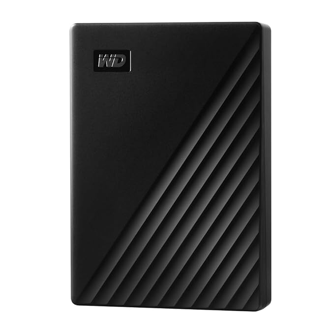 Western Digital WD 5TB My Passport Portable Hard Disk Drive - Black