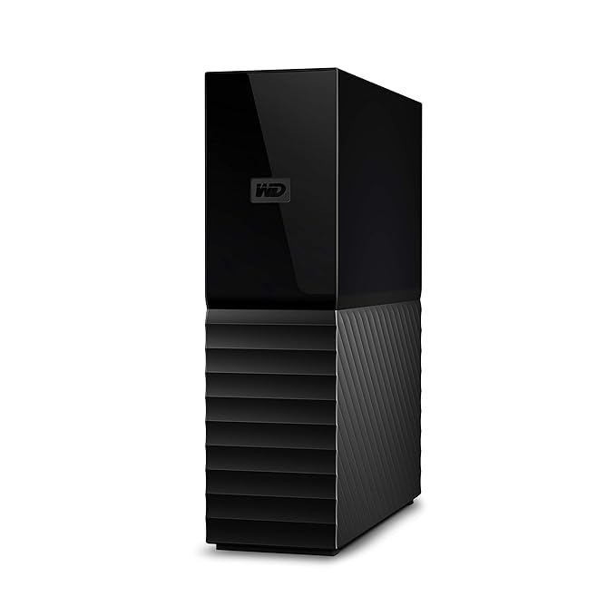 Western Digital WD 8TB My Book Desktop External Hard Disk Drive- Black