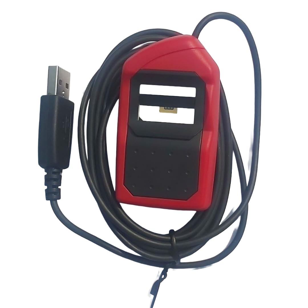 Morpho MSO 1300 E3 RD L1 Biometric Fingerprint Scanner| 1 Year RD Service Registration | Secure Fingerprint Sensor | High-Accuracy USB Device | Aadhaar Authentication | Compact & High Precision Device